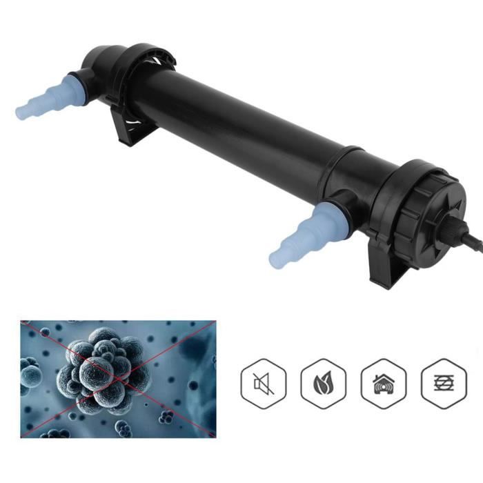 Stérilisateur UV Pour Aquarium - Lampe Submersible Contre Algues Et Bactéries | Pour Bassin, Aquarium Et Étang