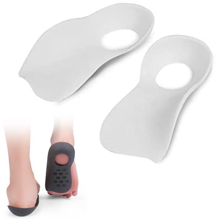 4 Paires De Manches De Soutien De Voûte Plantaire En Gel - Pour Fasciite, Taille Unique - SODIAL