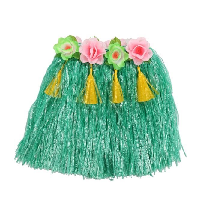 Robe Hawaïenne Pour Fille - Déguisement Inspiré Du Film, Pour Fête, Carnaval, Halloween - Ensemble 2 Pièces (robe + Bandeau)