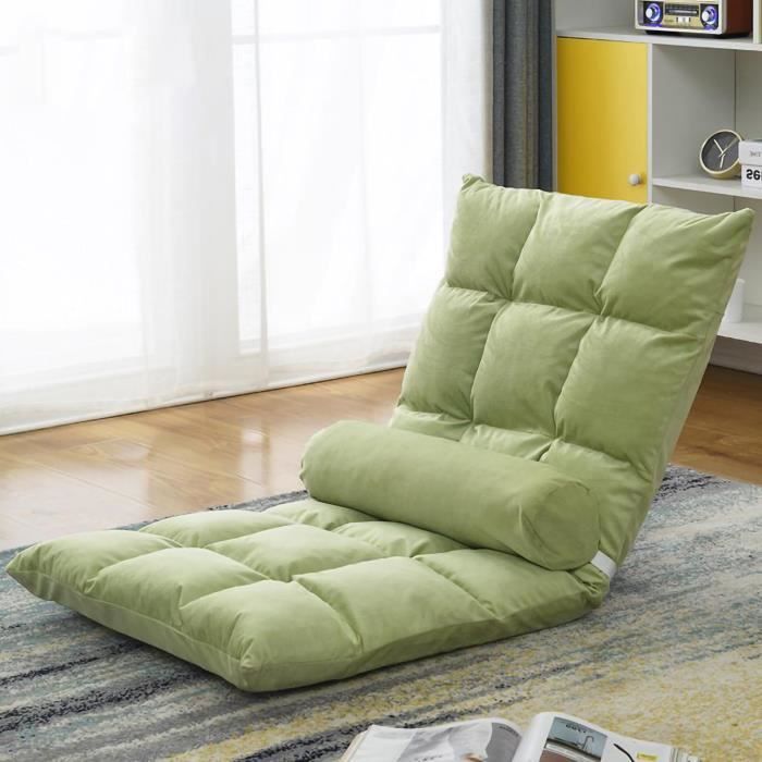 cen canapé pliant tatami tatami canapé dossier pliant canapé chaise chambre simple étage balcon petit canapé meuble sofa vert