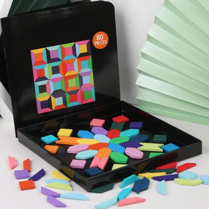 Puzzle Coulissant à Chiffres – Blocs Magnétiques Glissants – 6 Tailles Différentes – Développement Cognitif – Cadeau Voyage