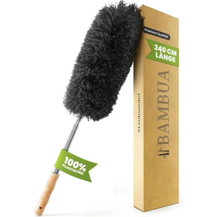 Kit De Nettoyage Télescopique 10 Pièces - Plumeau Pour Plafonds, Toiles D'araignées Et Ventilateurs - 7
