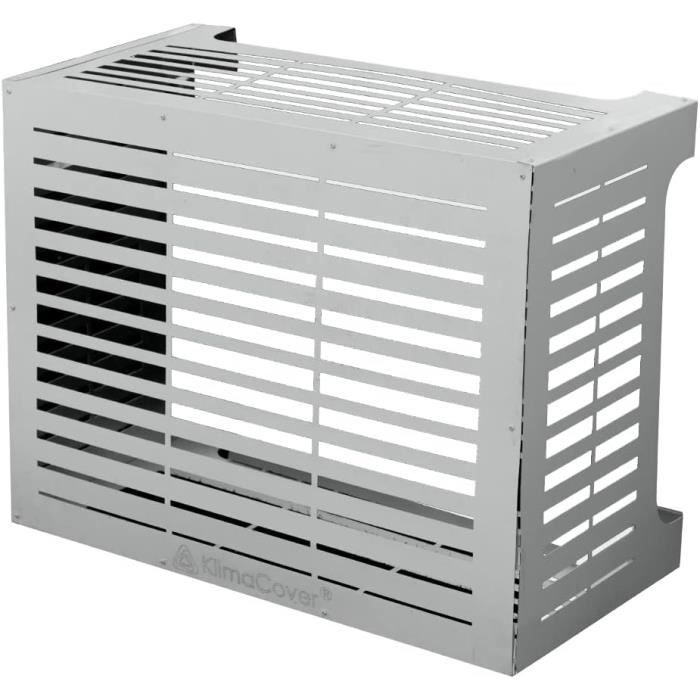 Couverture Protectrice Climatiseur Extérieur PVC BPILOT 1-2P Ou 3-5P - Blanche, Résistante Aux Intempéries