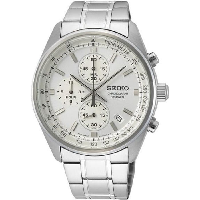 Seiko chronograph on sale 100m prix