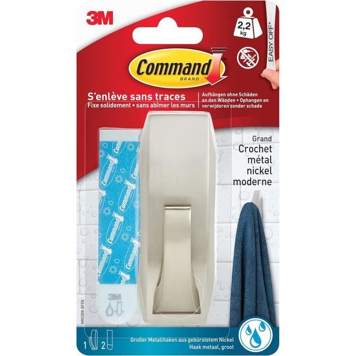12 Crochets Métal Sealskin Pour Rideau De Douche - Design Moderne Et Pratique