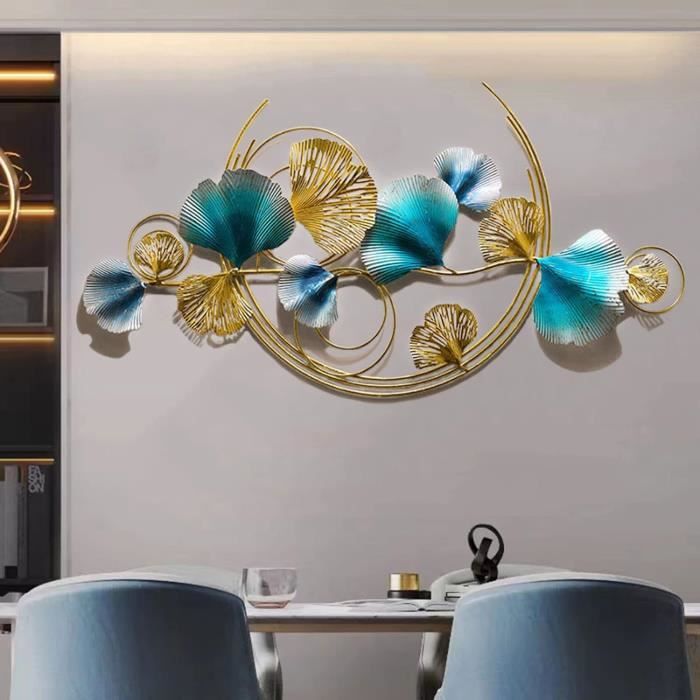 Avis Sur La Décoration Murale En Métal TWY : Feuille De Ginkgo Moderne