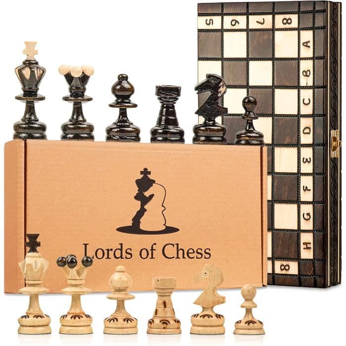 Jeu d'echecs pliant 38cm - Échiquiers et Jeux d'Échecs
