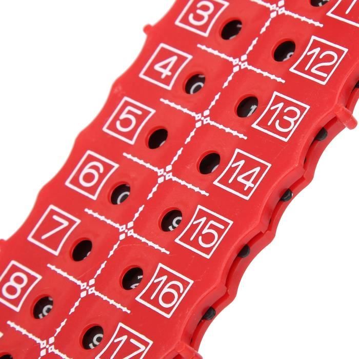 BESPORTBLE Lot De 2 Compteurs De Score Robustes Et Portables - Noir - Clicker Manuel Pour Sports