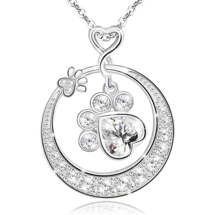 Collier Argent 925 Lettre Initiale + Croix – Pendentif Personnalisé A-Z, Chaîne Réglable, Cadeau Femme Fille