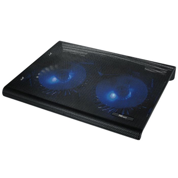 TRUST Support ventilé Azul 17.3 Noir