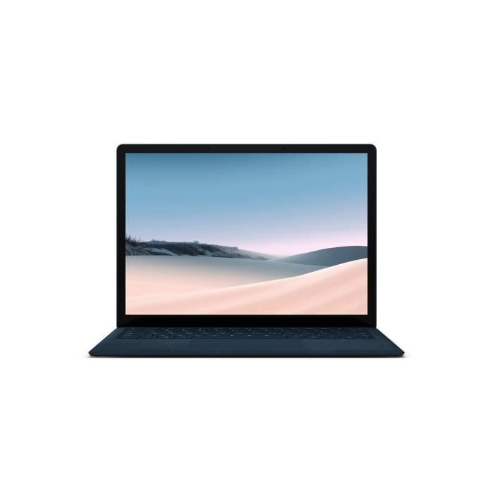 Top achat PC Portable Microsoft Surface - Laptop 3 - 13.5" - Core i5 - RAM 8Go - Stockage 256Go SSD - Bleu Cobalt pas cher