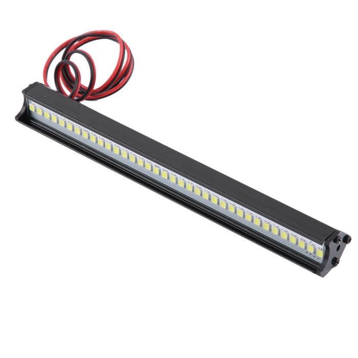 Akozon Kit De Barre Lumineuse LED RC Lampe De Toit De Simulation 36 Barre De Lumières LED Pour