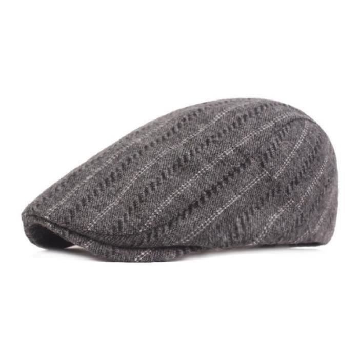 Béret Vintage à Carreaux Tartan – Made In France – Taille S – Années 70/80