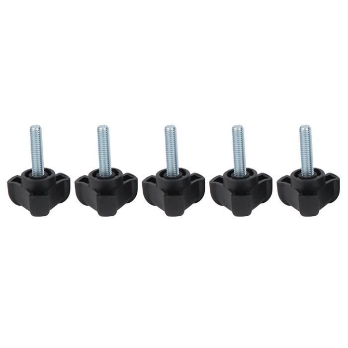 Lot De 4 Boulons Poignée Tondeuse - Universel, Métal Anti-rouille - Remplacement Facile, Filetage 6 Mm