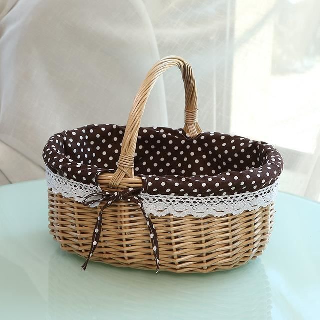 Mini Panier De Pique-nique Tressu00e9