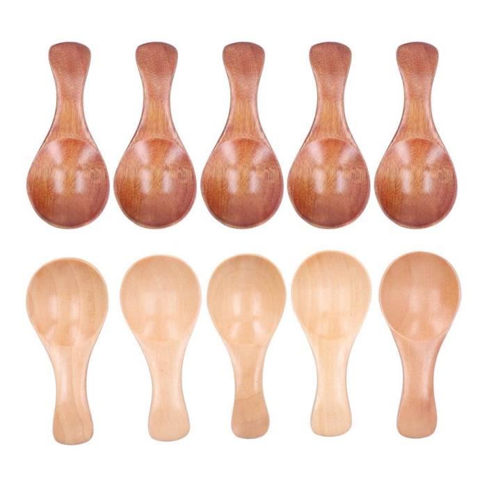 100 Cuillères à Dessert Réutilisables En Plastique Rose - 10 Cm - Pour Glace, Mousse, Gâteau, Fêtes - 6