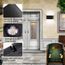 6W Blanc HAWEE Moderne Lampe Murale LED Applique Murale Up Down Imperméable Aluminium Lèche-murs LED Intérieur Extérieur pour Salle de Bains Porche Chambre à Coucher Couloir Salon Escalier 