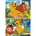Puzzle - CLEMENTONI - Lion King - 2x60 pièces - Disney - Dessins animés et BD-1