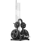 Marbo Sport Support Multi-plaques MH-S007 2.0 - Range Haltères, Barres Et Disques - Charge 300 Kg, Profils 40x40 - Fabriqué En UE