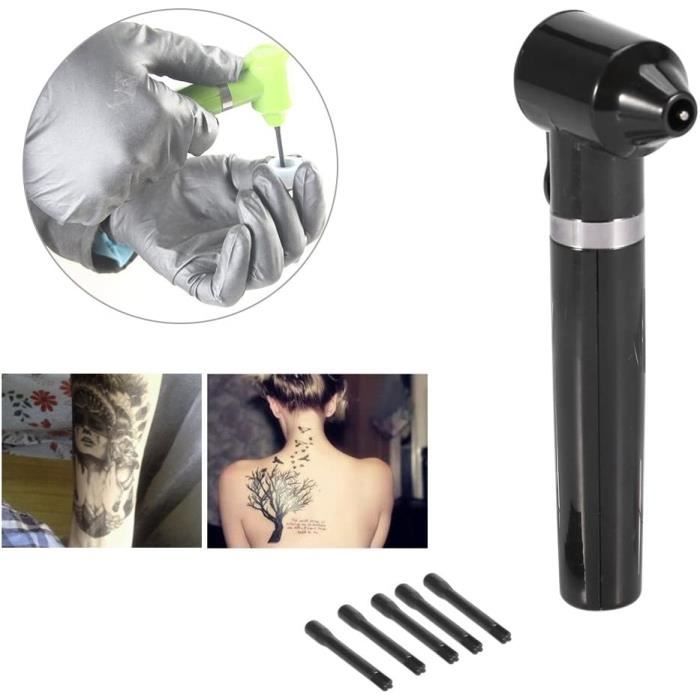Stylo Mélangeur D'encre De Tatouage Avec 5 Bâtons De Mélange Pour Tige De Coloration De Pigment De Tatouage Electrique Accessoire De Melangeur D Encre 1 Piece Type Green