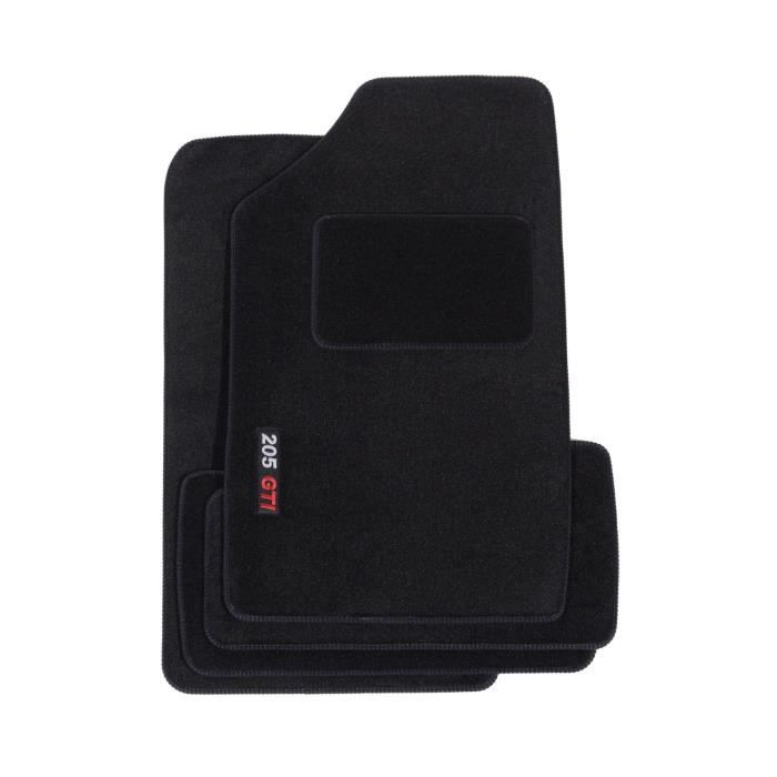 Tapis De Sol Sur Mesure Pour Peugeot 3008 (depuis 2017) - Noir Velours, Antidérapant, Renforcé Au Talon - J&J Automotive