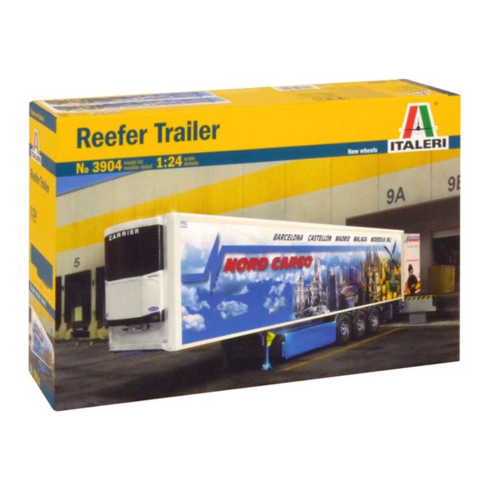 Maquette de camion en plastique - Remorque Great Dane 40 pie... 1/25