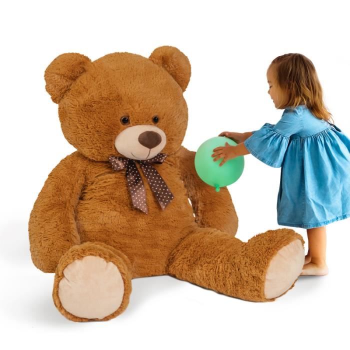 Ours en peluche 150 cm - Cdiscount