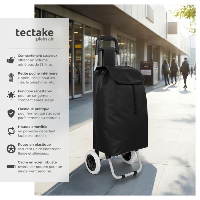 MagiDeal Diable Pliant, Chariot à Bagages avec 2 Roues, Chariot à Main
