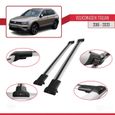 Pour Volkswagen Tiguan 2016-2020 Barres de Toit Railing Porte-Bagages de voiture FLY Modèle GRIS 1009-2
