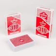 COPAG 310 "SVENGALI" - Jeu Truqué - jeu de 54 cartes toilées plastifiées - format poker - 2 index standards-2