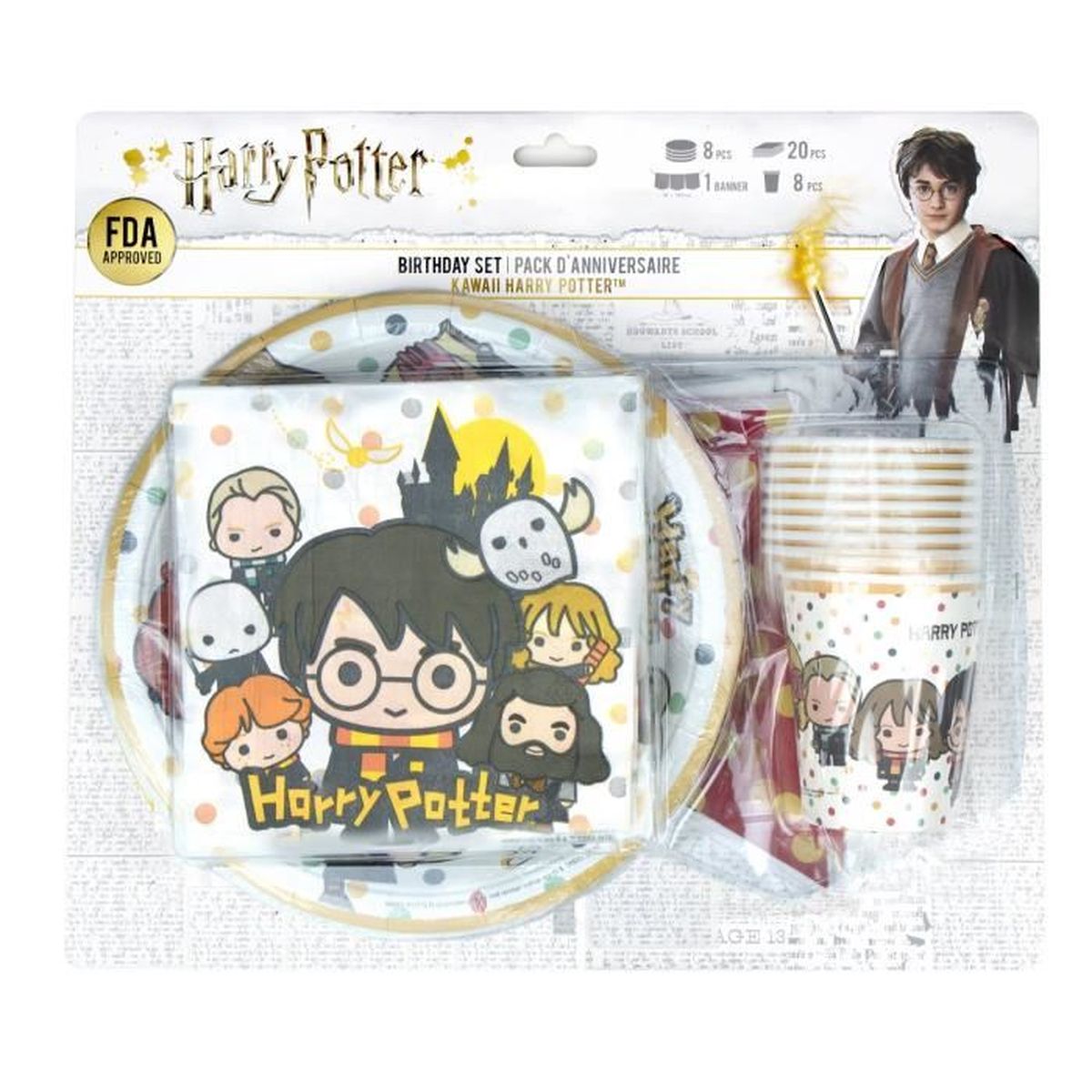 Kit Anniversaire Harry Potter Kawaii 8 Enfants 8 Assiettes 8 Gobelets Serviettes Et 1 Guirlande Cinereplicas Fete Achat Vente Kit De Decoration Cdiscount Kit Anniversaire Harry Potter Kawaii 8 Enfants 8 Assiettes 8 Gobelets Serviettes Et 1 Guirlande Cinereplicas Fete Achat Vente Kit De Decoration Cdiscount