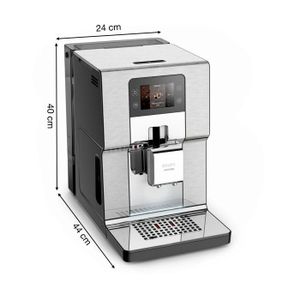 Intuition Préférence+, Machine à café à grain, 15 boissons, Ecran tactile couleur - RECONDITIONNE EA875E10R