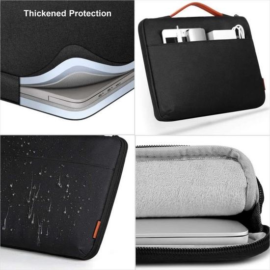 [1515,6 Pouces]Inateck Housse Ordinateur Portable Antichoc Résistante à l'Éclaboussement