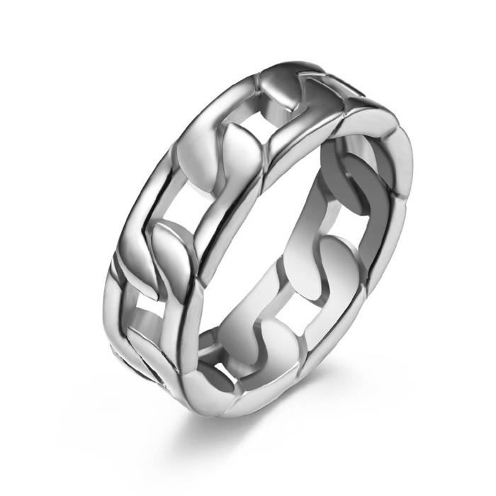 Bague en forme top de chaine