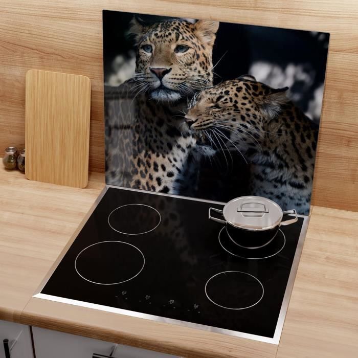Tmk - Plaque De Protection En Verre Pour Plaque De Cuisson - 90 X 52 Cm