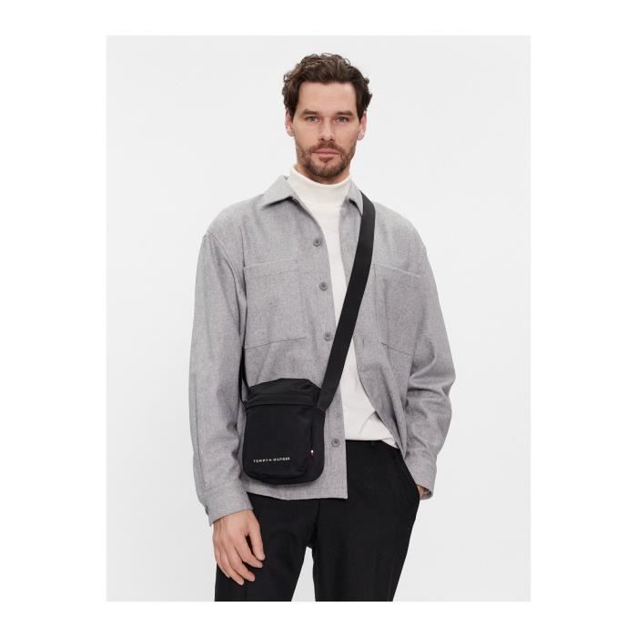 Sacoche mini reporter Skyline Tommy Hilfiger Homme Cdiscount