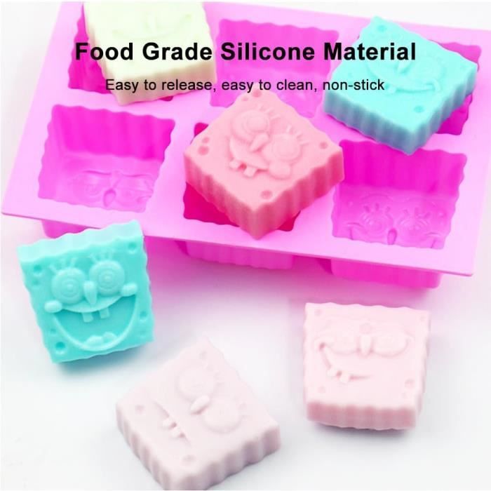 Moules Silicone Fraise 3D – Glaçons, Chocolats, Résine & Cupcakes (Rose, -40°C à +220°C)