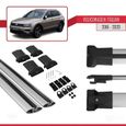 Pour Volkswagen Tiguan 2016-2020 Barres de Toit Railing Porte-Bagages de voiture FLY Modèle GRIS 1009-3