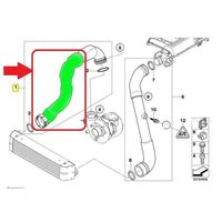 Kit Joints Durite Turbo Et Intercooler Pour BMW Série 3/5/7 X3 X5 X6 - Compatible OEM 1161779054 - E46 E90 E60 Etc. - 13