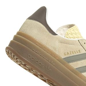 adidas gazelle silver green womens Adidas Gazelle Spikeless Golf Shoes Grey Two/White – Golf Discount main image 1