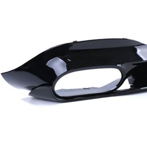 Lot 4 Diffuseur Arrière ABS Brillant Noir - Spoiler Pare-Chocs Universel Voiture