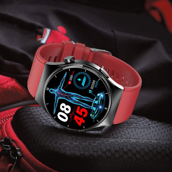 Montre Connectée iOS Android Smartwatch 1.3 Sport Rouge