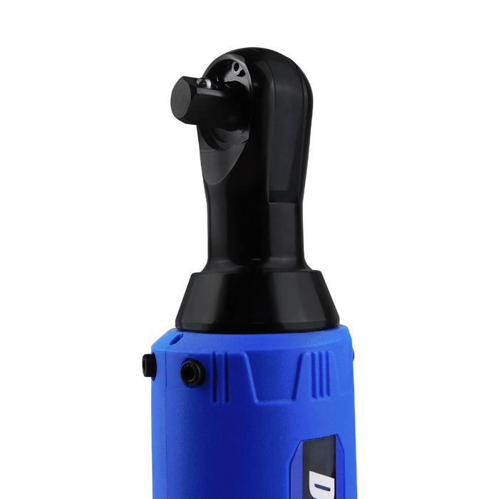 Clé à Chocs Sans Fil 3/8 AUTOJARE – Angle Droit, 2 Batteries 12V, 7 Douilles, 60N.m