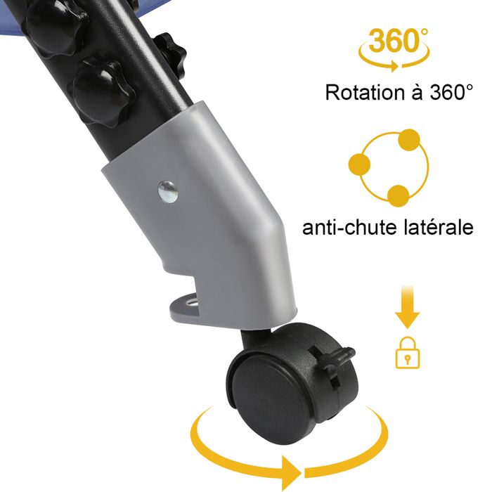 DREAMADE 3 en 1 Lit Cododo Berceau Bébé Portable en Hauteur Réglable sur 7 Positions, Matelas