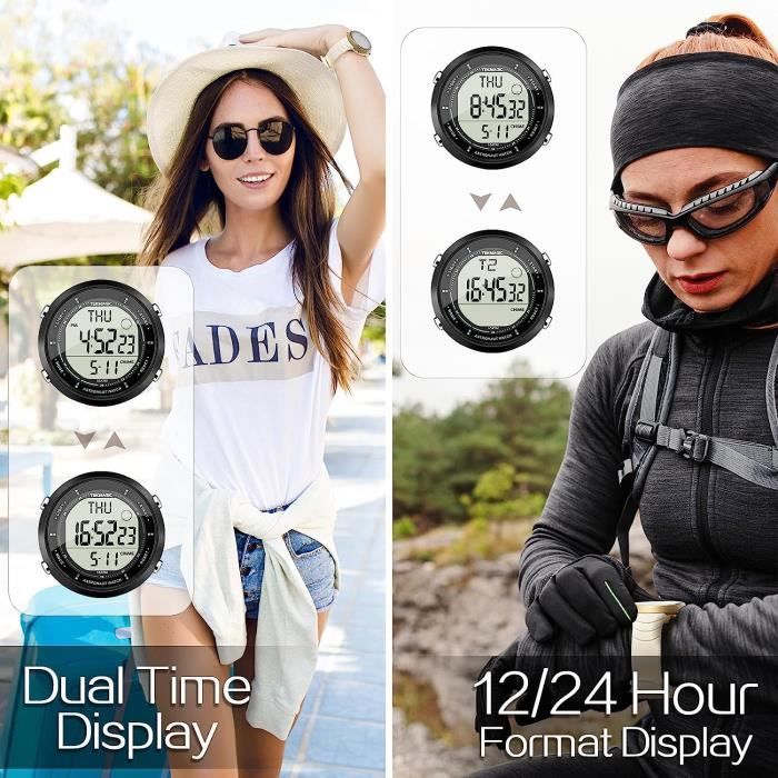 Montre De Sport Num rique tanche 10 Atm Avec Plusieurs Fonctions