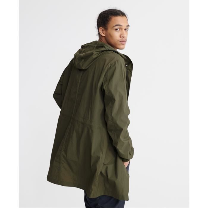 Parka legere Homme Superdry Ciboulette Manches longues Nylon Ciboulette Cdiscount Sport