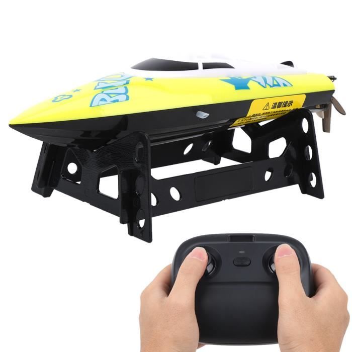 Goolsky 806 RC Bateau 2,4 G Télécommande Bateau 20 KM/h Jouet imperméable à haute vitesse Bateau RC Bateau de course Cadeau pour enfants ( avec 1 batterie, rouge