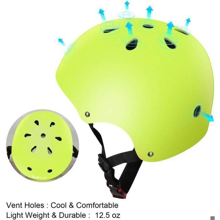 Casque de Vélo Enfant - METEOR - Réglable - PVC - EPS - Pour VTT et BMX - Sport