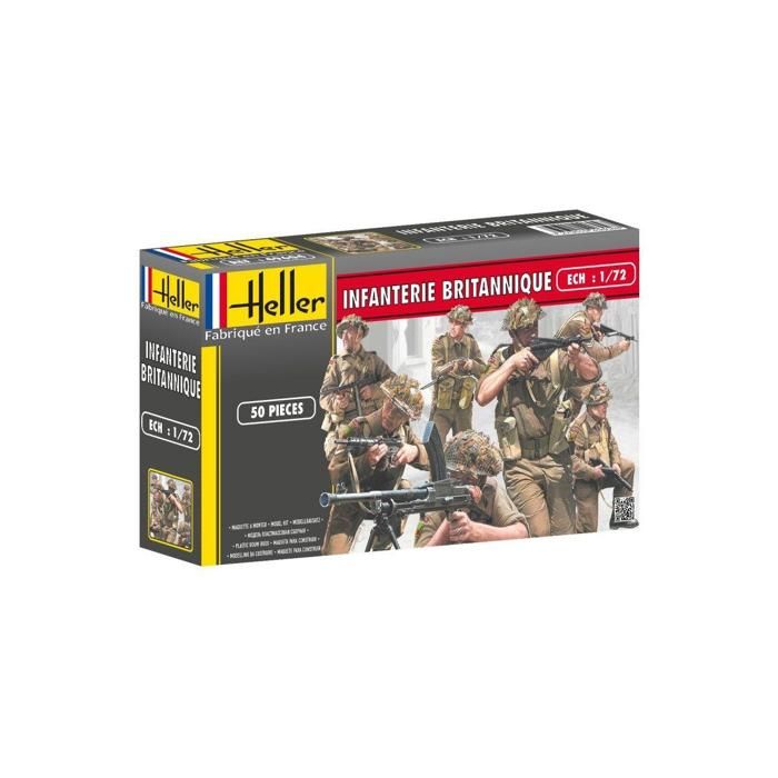 HELLER - 49604 - Figurine - Infanterie Britannique HELLER - 49604 - Figurine - Infanterie Britannique
