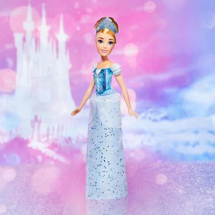 Poupée Elsa - DISNEY PRINCESSES - Style Series - robe pailletée - dès 6 ans  - Cdiscount Jeux - Jouets
